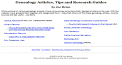 Desktop Screenshot of genealogybranches.com